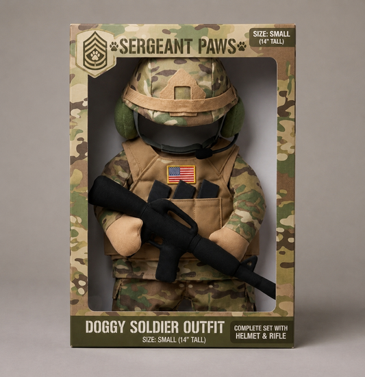 Sergeant Paws Costume